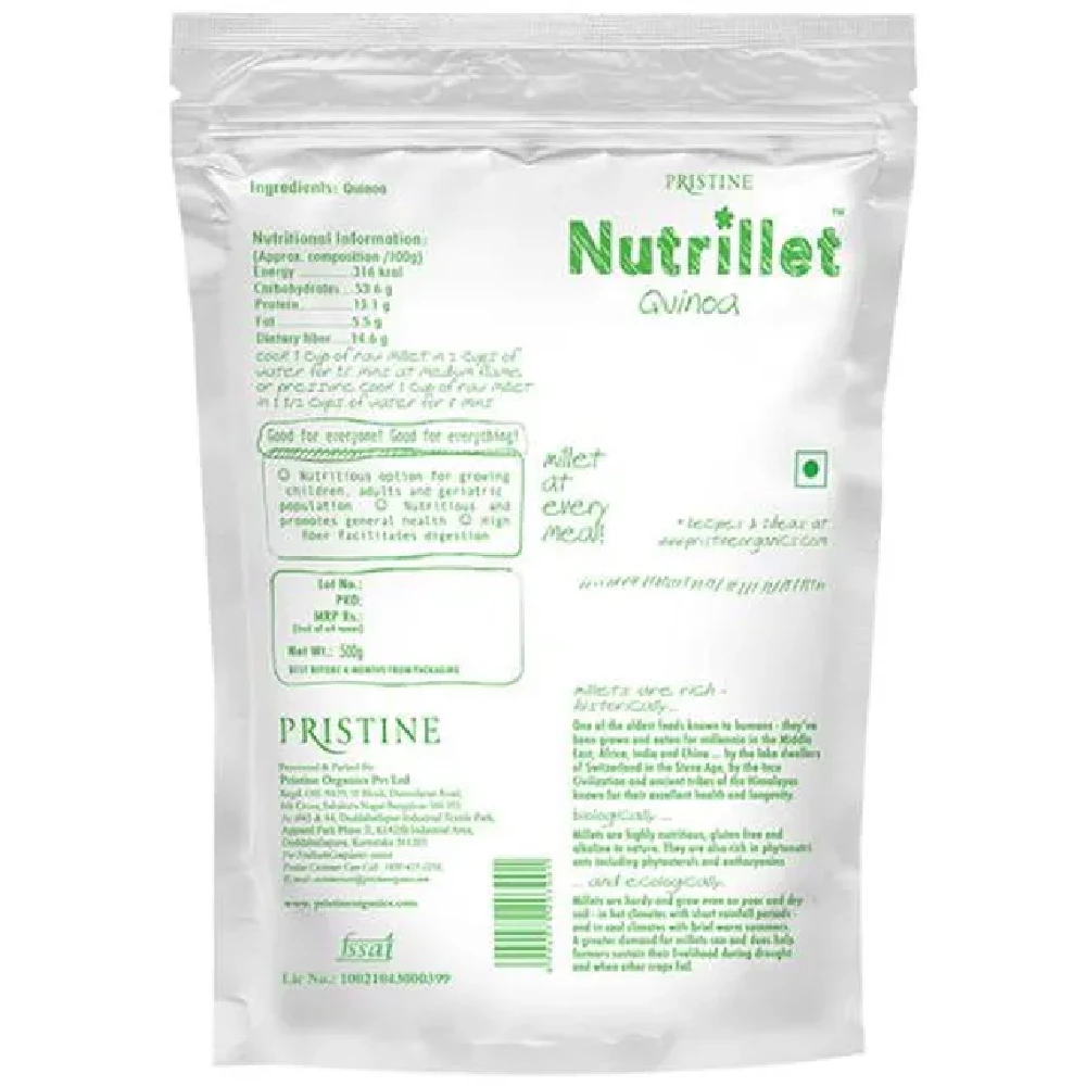PRISTINE Nutrillet Quinoa, 500 g Pouch-2.webp